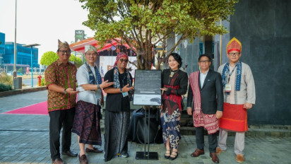'Pohon Harapan' Meriahkan HUT ke-81 RI di Tangerang