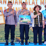 Polri Dorong Percepatan Swasembada Bawang Putih, Tanam Serentak dan Panen Raya di Sembalun