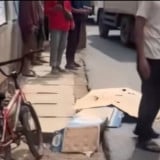 Pilu! Bocah yang Sedang Naik Sepeda Tewas Terlibat Kecelakaan dengan Truk Boks di Bantar Gebang
