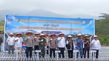 Dukung Swasembada Pangan, Muara Enim Targetkan Produksi 200 Ton Bawang Putih