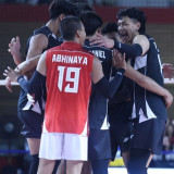 Hasil Uji Coba Internasional: Turunkan Skuad Terbaik, Timnas Voli Indonesia Sukses Gasak Kamboja Tiga Set Langsung