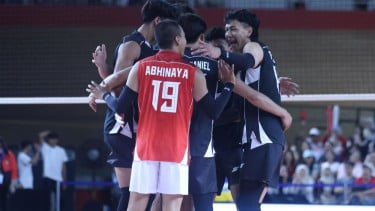 Hasil Uji Coba Internasional: Turunkan Skuad Terbaik, Timnas Voli Indonesia Sukses Gasak Kamboja Tiga Set Langsung