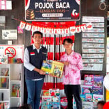 Momentum HUT ke-81 RI, Pojok Baca Bagi Anak di Pulau Lancang Resmi Beroperasi