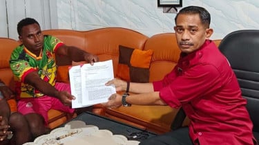 Soal Dugaan WNA China di Tambang Emas Papua Tengah, Keluarga Agus Burate Angkat Bicara