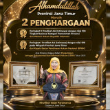 Jatim Raih 2 Penghargaan Nasional JDIH dengan Predikat AA dan Nilai 100