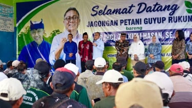 Menko Pangan Zulhas Jagongan Bareng Petani Banyuwangi, Ini Janjinya