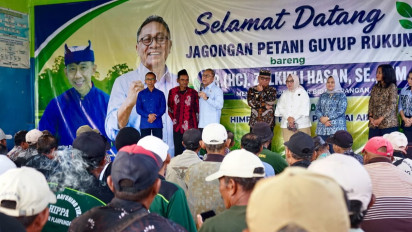 Menko Pangan Zulhas Jagongan Bareng Petani Banyuwangi, Ini Janjinya