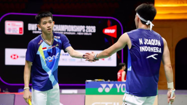 Kalah dari Wakil Malaysia di 32 Besar Kejuaraan Dunia BWF 2026, Raymond/Joaquin Tak Mau Larut dalam Kekecewaan