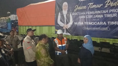 Pemprov Jatim Salurkan 64 Ton Bantuan Kemanusiaan untuk Korban Gempa NTT