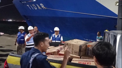 PELNI Berikan Fasilitas Gratis Kirim Bantuan untuk Korban Gempa NTT