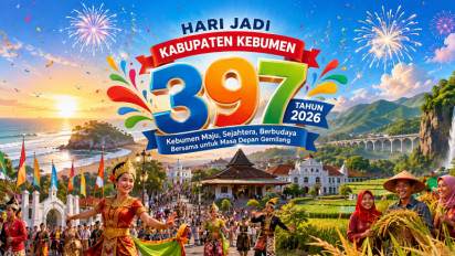 10 Ucapan Selamat Hari Jadi Kabupaten Kebumen ke-397, Cocok untuk Caption Media Sosial
