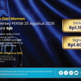 Bank BJB Buka Early Access Jersey Persib 2026/2027, Hadirkan Akses Eksklusif bagi Nasabah
