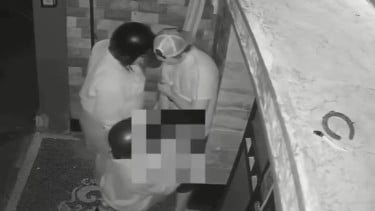 Viral, Aksi Mesum WNA dan 2 Wanita Lokal di Canggu Bali Terekam CCTV Beraksi Tak Senonoh di Depan Rumah Warga