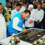 Kapolri Resmikan Gedung KSPSI AGN Jatim