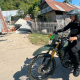 Akses Sulit Dijangkau, Gibran Naik Motor Tinjau Korban Gempa di Kampung Waso NTT