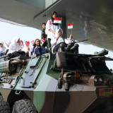 Gebyar Merdeka Nusantara, Panser ANOA Jadi Daya Tarik Pengunjung di Acara Korem 051/Wijayakarta