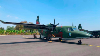 Atasi Karhutla Kalimantan, Pemerintah Terjunkan Lima Pesawat TNI AU