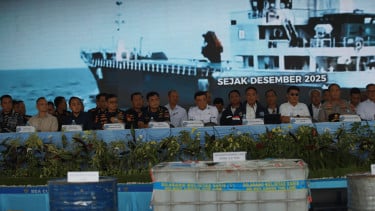 Kandaskan Taktik Kamuflase Kapal MV Ocean Porter, Tim Gabungan Sita 2,6 Ton Sabu Cair