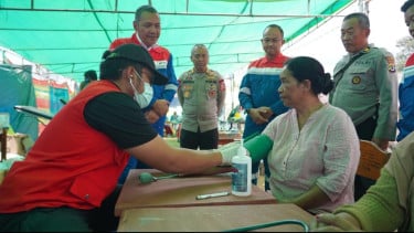 Pertamina Buka Posko Kesehatan Gratis untuk Pengungsi di Reo