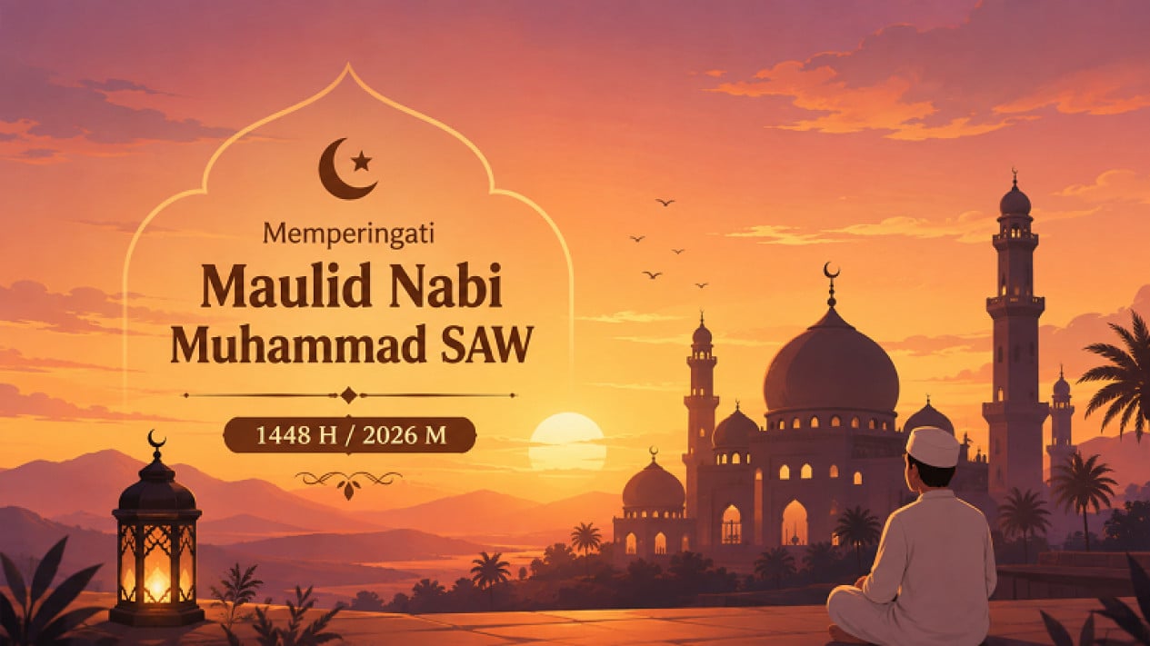Teks Ceramah Maulid Nabi Muhammad SAW 2026 Singkat, Cocok untuk Acara Sekolah hingga Umum
            - galeri foto