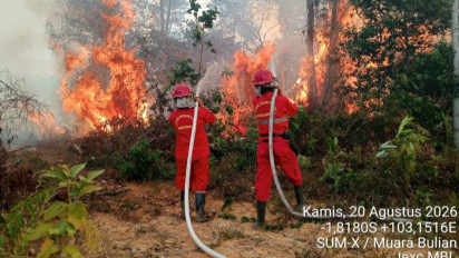 6 Provinsi di Kalimantan dan Sumatera Jadi Prioritas Penanganan Karhutla, Operasi Darat Jadi Ujung Tombak