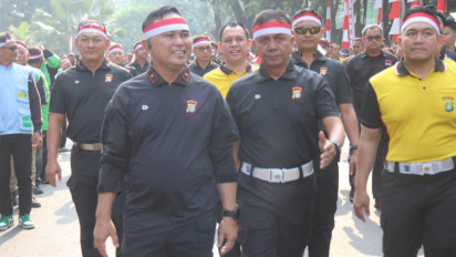 Tak Sekadar Lomba 17-an, Polda Metro Jaya Hadirkan Beragam Layanan untuk Ribuan Mitra Ojol dan Komunitas Motor