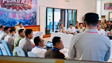Usai dari Kalbar, Mendagri Tito Bersama Presiden Bertolak ke Kalteng Bahas Penguatan Penanganan Karhutla