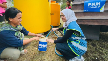 PNM Peduli Hadirkan Akses Air Bersih untuk Pengungsi Gempa NTT