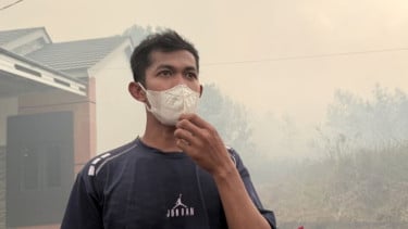 Akibat Asap dan Karhutla, Warga Mulai Mengungsi di Syamsudin Noor Banjarbaru