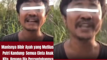 Miris! Ayah Kandung Bersandiwara Kehilangan Anak tapi Ternyata Pelaku Pembunuhan, Videonya Viral di Medsos