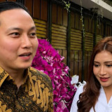 Prabowo Jadi Saksi Akad Nikah Sespri Rizky Irmansyah dan Chika Yenalovi