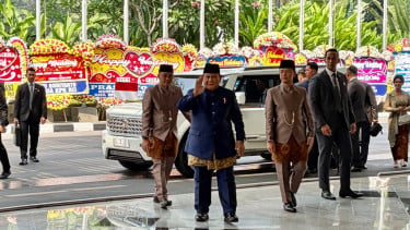 Presiden Prabowo hingga Jokowi Hadir di Pernikahan Kasespri Rizky Irmansyah