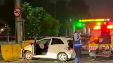 Tabrakan Beruntun di Tol Senayan Sebabkan Dua Orang Terluka, Polisi: Kecelakaan Diduga Karena Tidak Jaga Jarak Aman