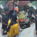 Terekam CCTV! Penjual Nasi Uduk Alami Pelecehan Seksual dari Pembeli, Suami yang Fokus Masak Akui Tak Sadar