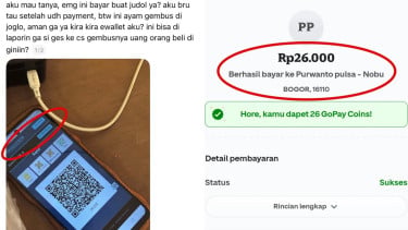 Heboh Kasir Ayam Gepuk Pak Gembus Joglo Diduga Berikan QRIS Judol ke Customer yang Ingin Membayar: Bisa Dilaporin Gak?