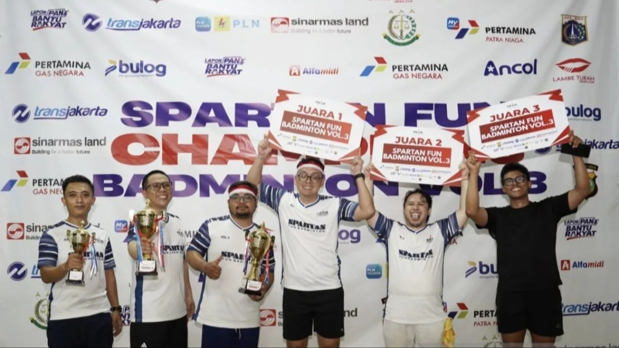Spartan Fun Badminton 2026 Jadi Ajang Pererat Kelompok Wartawan
            - galeri foto
