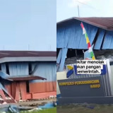Viral, Video yang Memperlihatkan Kondisi Gudang Bulog Rusak Pasca Gempa di NTT
