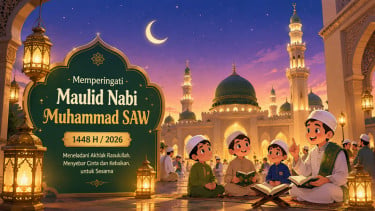7 Ucapan Selamat Maulid Nabi Muhammad SAW 1448 H 2026 untuk Caption Instagram, WhatsApp hingga Facebook