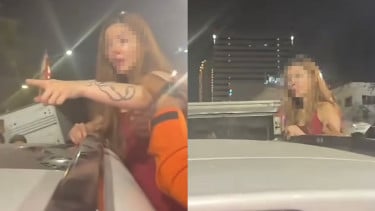 Heboh! Wanita Berambut Pirang Mengamuk di Jalan setelah Menabrak, Videonya Viral di Media Sosial