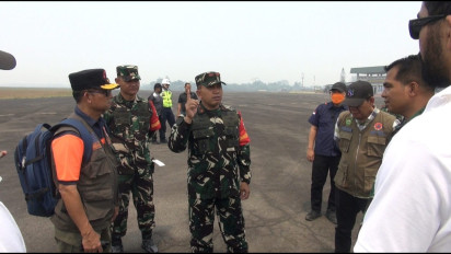 Presiden Prabowo Dijadwalkan Tinjau Karhutla di Banyuasin
