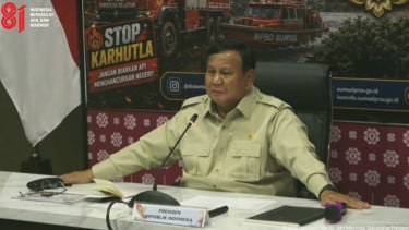 Senjata Baru Lawan Karhutla, Prabowo: Bukan Air, Tapi ‘Ubi Bombing’