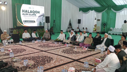 Jelang Muktamar NU ke-35 Puluhan Kiai dari Seluruh Indonesia Berkumpul di Ponpes Tertua di Sidoarjo