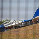 Penyebab Pesawat Sukhoi TNI AU Tergelincir di Bandara Sultan Hasanuddin Sulsel