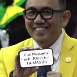 Viral, Aksi Direktur Humas UI ‘Cari Mantu’ Jadi Sorotan, Suasana Wisuda Berubah Cair