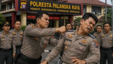 Duel Sesama Perwira Polisi di Palangka Raya, Kanit Reskrim Dicopot Usai Kasat Lantas Masuk RS