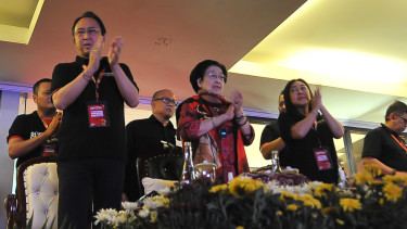 Megawati Hadiri Final Soekarno Cup 2026 di Stadion GBT Surabaya
