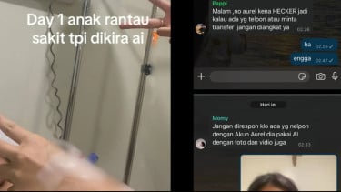Viral Anak Rantau Curhat Masuk Rumah Sakit ke Orang Tua, Malah Dikira Editan AI
