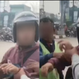 Tak Terima Ditegur karena Asap Knalpot, Pria di Cikarang Tusuk Leher Pengendara Motor Pakai Gunting