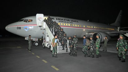 Lanud Abd Saleh Berangkatkan 200 Personel Satgas Karhutla Menuju Kalimantan Barat