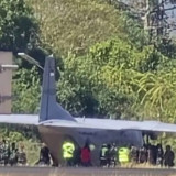 Pesawat Cassa Tergelincir di Runway Bandara Sultan Hasanuddin